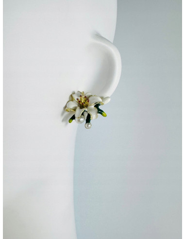 Kolczyki KWIATY KWIATKI BOHO Lolita Accessories...