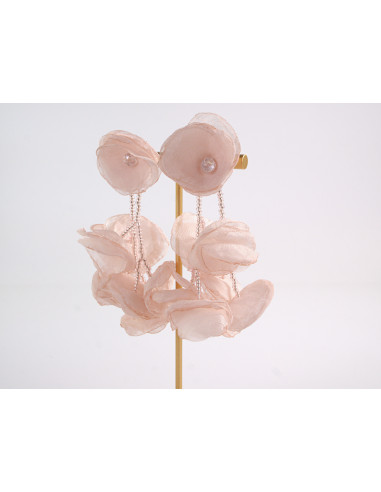 Kolczyki KWIATY KWIATKI  MAXI LOLITA AKCESORIA...