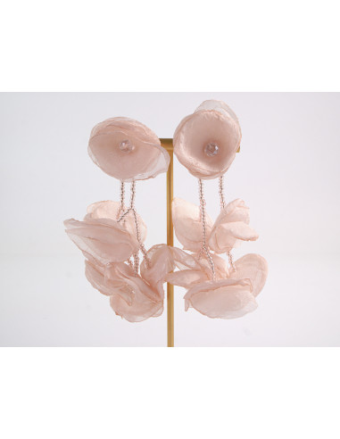 Kolczyki KWIATY KWIATKI  MAXI LOLITA AKCESORIA...