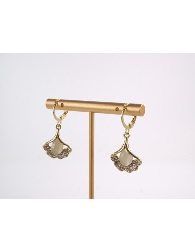 Kolczyki LIŚĆ MIŁORZĘBU  LOLITA AKCESORIA...