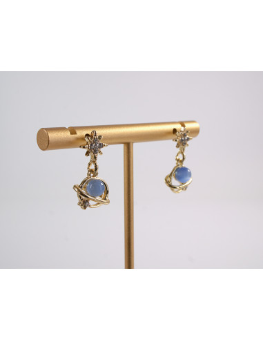 Kolczyki GWIAZDKI Z PLANETĄ  LOLITA AKCESORIA...