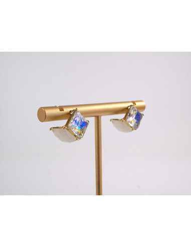 Kolczyki KOSTKI CRYSTAL AB  LOLITA AKCESORIA...