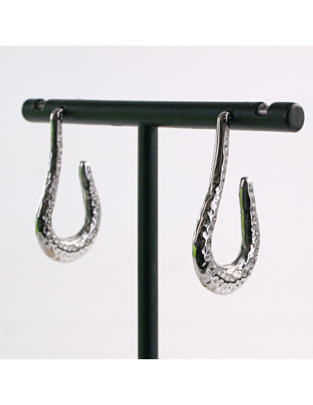 Kolczyki SREBRNE HAK HACZYKI STAL CHIRURGICZNA LOLITA AKCESORIA