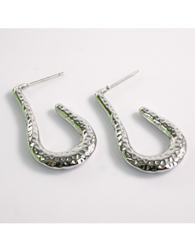 Kolczyki SREBRNE HAK HACZYKI STAL CHIRURGICZNA...