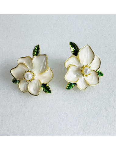 Kolczyki WIECZOROWE KWIATY KWIATKI Lolita...