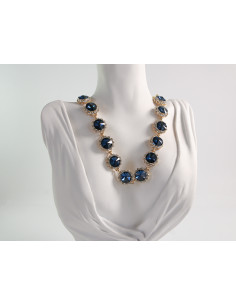 NASZYJNIK wieczorowy KOLIA POD SZYJĘ LOLITA AKCESORIA...