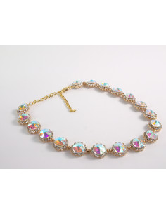 NASZYJNIK wieczorowy KOLIA POD SZYJĘ LOLITA AKCESORIA...