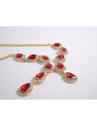 NASZYJNIK wieczorowy KOLIA POD SZYJĘ LOLITA...