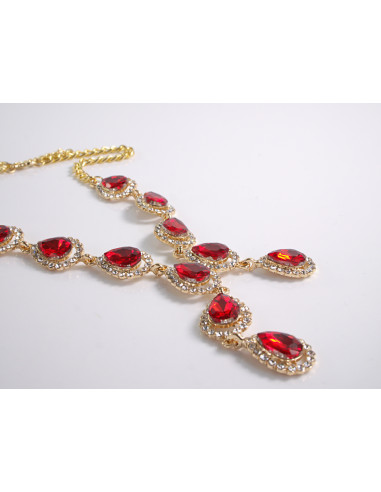 NASZYJNIK wieczorowy KOLIA POD SZYJĘ LOLITA...