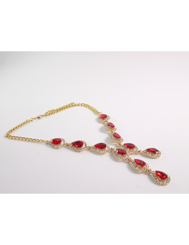 NASZYJNIK wieczorowy KOLIA POD SZYJĘ LOLITA...