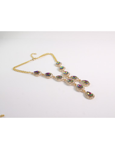 NASZYJNIK wieczorowy KOLIA POD SZYJĘ LOLITA...