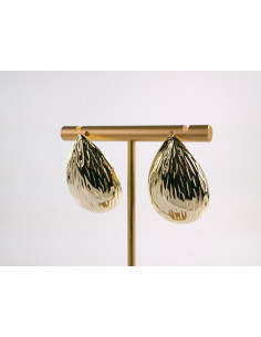 Kolczyki DUŻE ZŁOTE KROPLE ŁEZKI  LOLITA AKCESORIA... 2