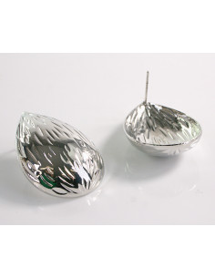 Kolczyki DUŻE ZŁOTE KROPLE ŁEZKI  LOLITA AKCESORIA... 2