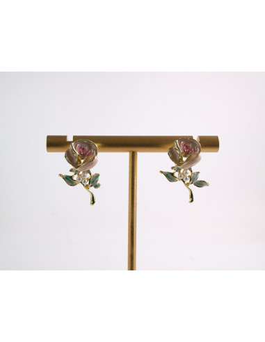 Kolczyki RÓŻYCZKI  KWIATKI  LOLITA AKCESORIA...