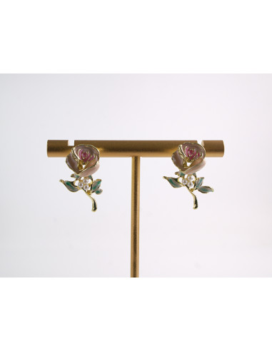 Kolczyki RÓŻYCZKI  KWIATKI  LOLITA AKCESORIA...