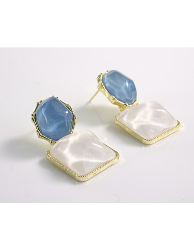 Kolczyki VINTAGE A/LA LATA 80-TE  LOLITA...