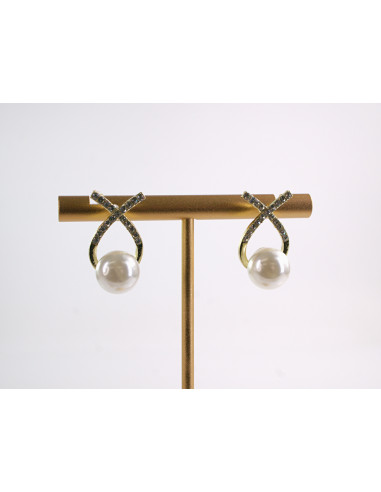 Kolczyki ZAWIJAS Z PERŁĄ LOLITA AKCESORIA...