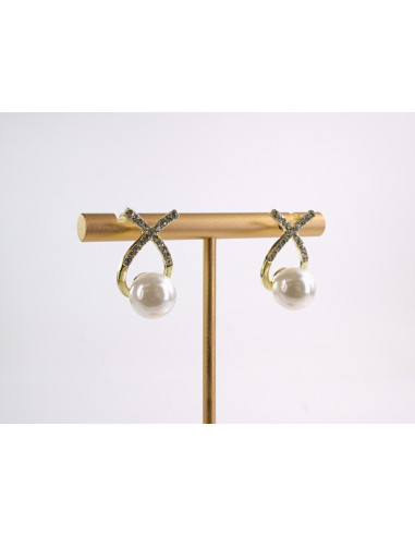 Kolczyki ZAWIJAS Z PERŁĄ LOLITA AKCESORIA...