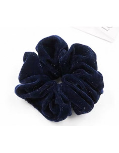 SCRUNCHIE MEGA DUŻA XXXL AKSAMITNA Z BROKATEM ŚREDNICA...