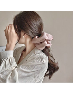 SCRUNCHIE SATYNOWA MEGA DUŻA XXXL SATYNA ŚREDNICA 16-18... 2