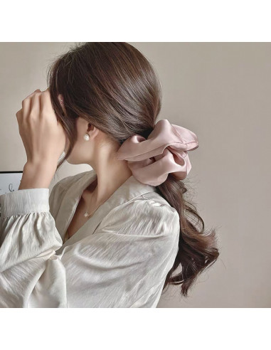 SCRUNCHIE SATYNOWA MEGA DUŻA XXXL SATYNA...