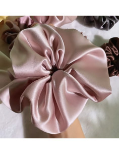 SCRUNCHIE SATYNOWA MEGA DUŻA XXXL SATYNA ŚREDNICA 16-18... 2