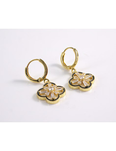 Kolczyki ROZETY Z CYRKONIAMI ZAPĘCIE STAL CHIRURGICZNA... 2