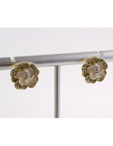 Kolczyki KWIATKI KWIATUSZKI RÓŻYCZKA LOLITA...