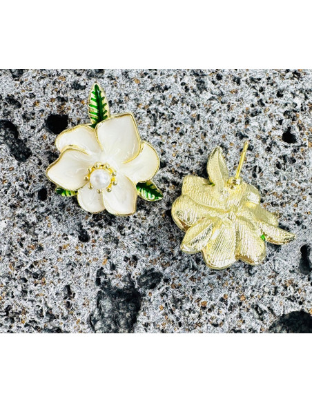 Kolczyki WIECZOROWE KWIATY KWIATKI Lolita Accessories srebrny sztyft 925