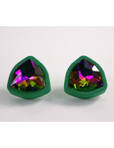 Kolczyki ELEGANCKIE KRYSZTAŁY LOLITA AKCESORIA srebrny...