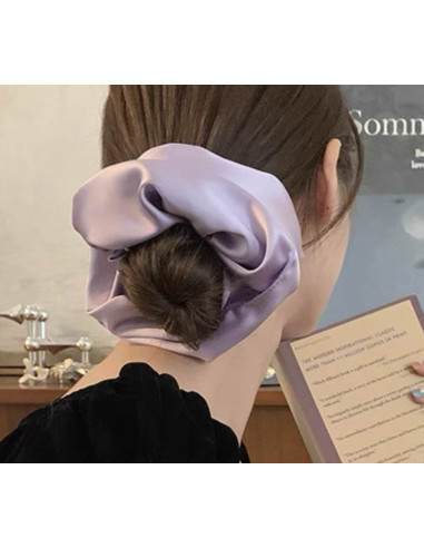 SCRUNCHIE SATYNOWA MEGA DUŻA XXL SATYNA...