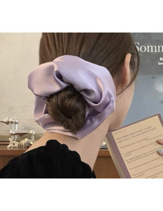SCRUNCHIE SATYNOWA MEGA DUŻA XXL SATYNA ŚREDNICA 16 CM... 2