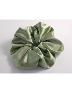 SCRUNCHIE SATYNOWA MEGA DUŻA XXL SATYNA ŚREDNICA 16 CM...