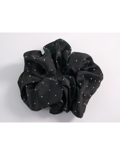 SCRUNCHIE SATYNOWA MEGA DUŻA XXXL SATYNA ŚREDNICA 18 CM...