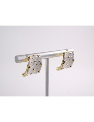 Kolczyki  KWIATY KWIATKI SREBRNY SZTYFT 925...