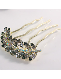 GRZEBIEŃ wsuwany do włosów wtykowy ozdobny KŁOS Lolita...