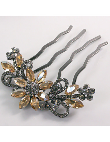 GRZEBIEŃ wsuwany do włosów wtykowy ozdobny...