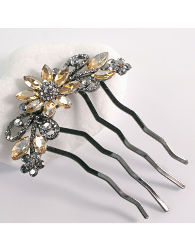 GRZEBIEŃ wsuwany do włosów wtykowy ozdobny...