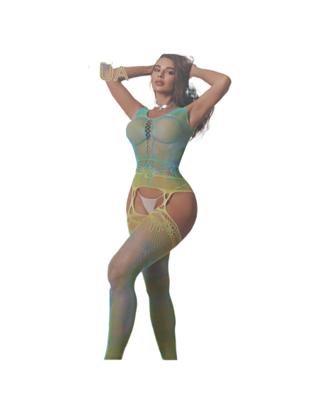 BIELIZNA EROTYCZNA BODY SEKSOWNA KOMPLET WIELOKOLOROWY Lolita Accessories