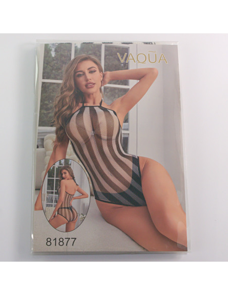 BIELIZNA EROTYCZNA BODY SEKSOWNA KOMPLET CZARNY Lolita Accessories