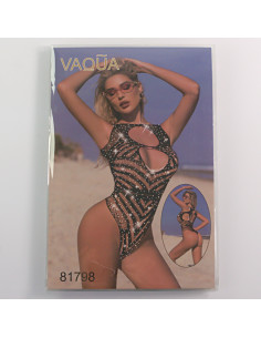 BIELIZNA EROTYCZNA BODY SEKSOWNA KOMPLET CZARNY Lolita... 2