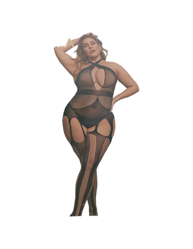 BIELIZNA EROTYCZNA BODY SEKSOWNA KOMPLET CZARNY...