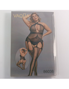 BIELIZNA EROTYCZNA BODY SEKSOWNA KOMPLET CZARNY Lolita... 2