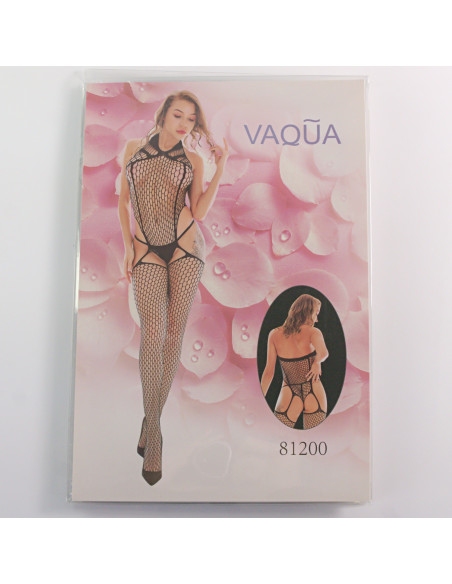 BIELIZNA EROTYCZNA BODY SEKSOWNA KOMPLET CZARNY Lolita Accessories