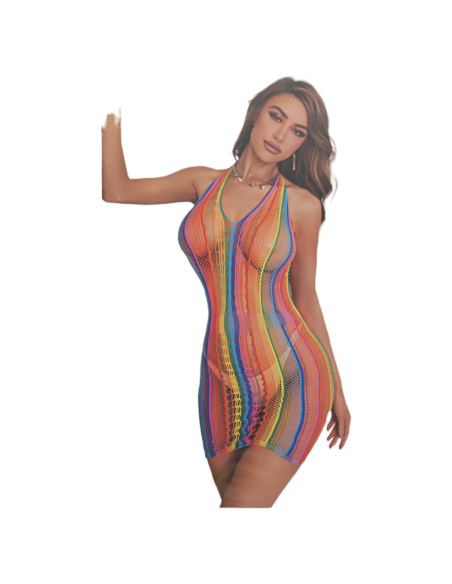 BIELIZNA EROTYCZNA BODY SEKSOWNA KOMPLET WIELOKOLOROWY Lolita Accessories