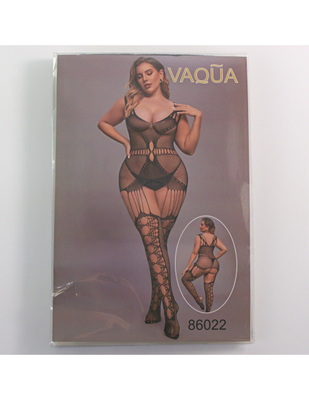 BIELIZNA EROTYCZNA BODY SEKSOWNA KOMPLET CZARNY Lolita Accessories