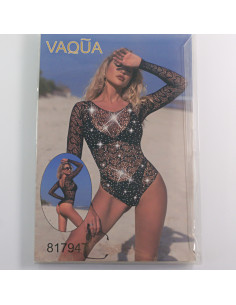 BIELIZNA EROTYCZNA BODY SEKSOWNA KOMPLET CZARNY Lolita... 2