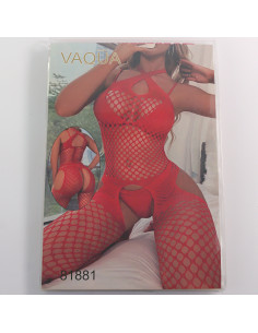 BIELIZNA EROTYCZNA BODY SEKSOWNA KOMPLET CZERWONY Lolita... 2