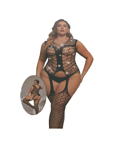 BIELIZNA EROTYCZNA BODY SEKSOWNA KOMPLET CZARNY...