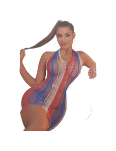 BIELIZNA EROTYCZNA BODY SEKSOWNA KOMPLET WIELOKOLOROWY...